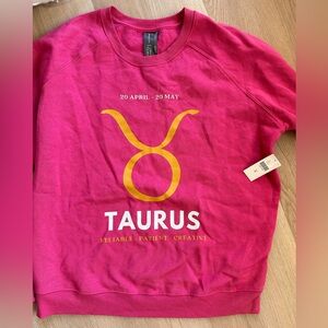 Taurus Pink Sweatshirt